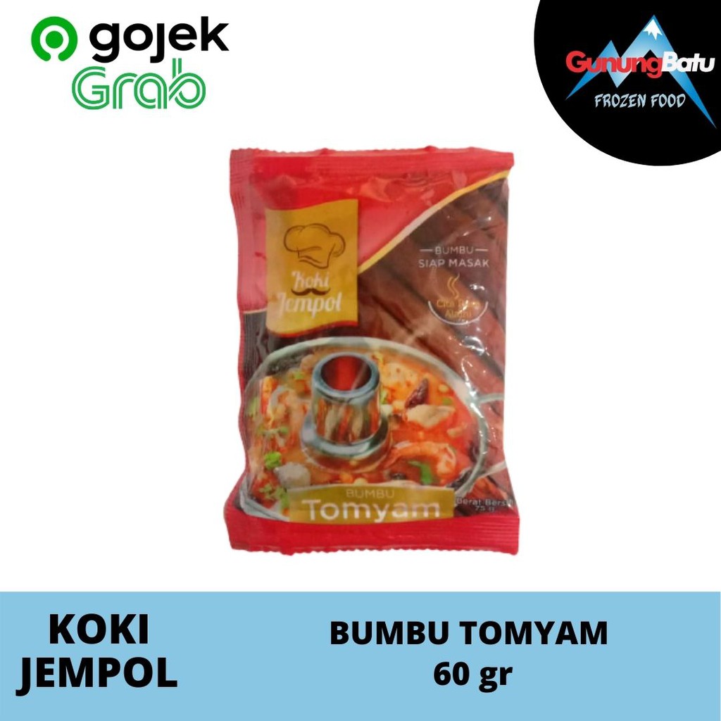 

KOKI JEMPOL BUMBU TOMYUM 60gr