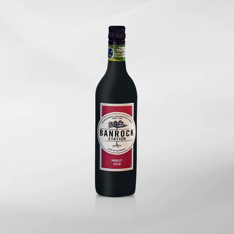 Banrock Station Merlot 750 Ml ( Original &amp; Resmi By Vinyard )