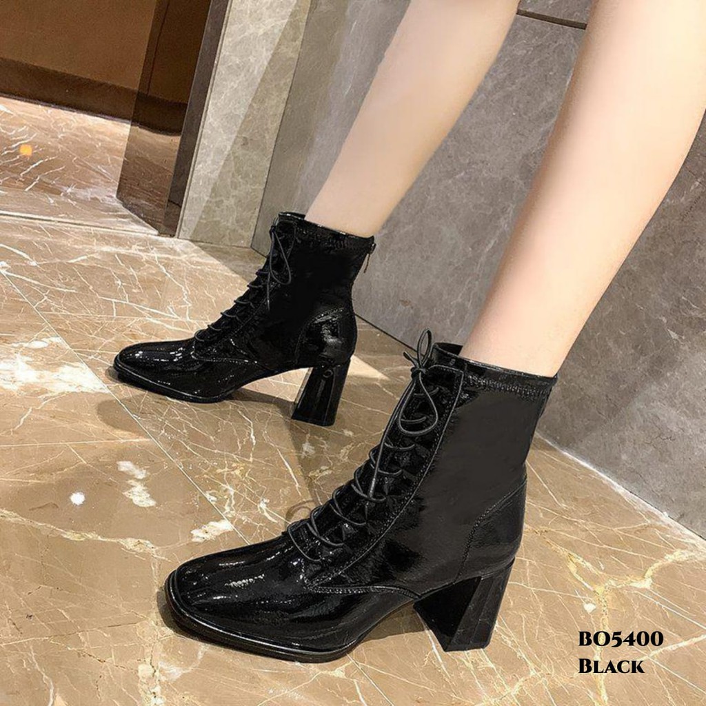 PRF Sepatu Heels Boots Korea BO5400