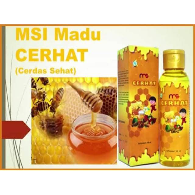 MSI Madu Cerhat / Multivitamin penambah daya tahan tubuh dan nafsu makan anak