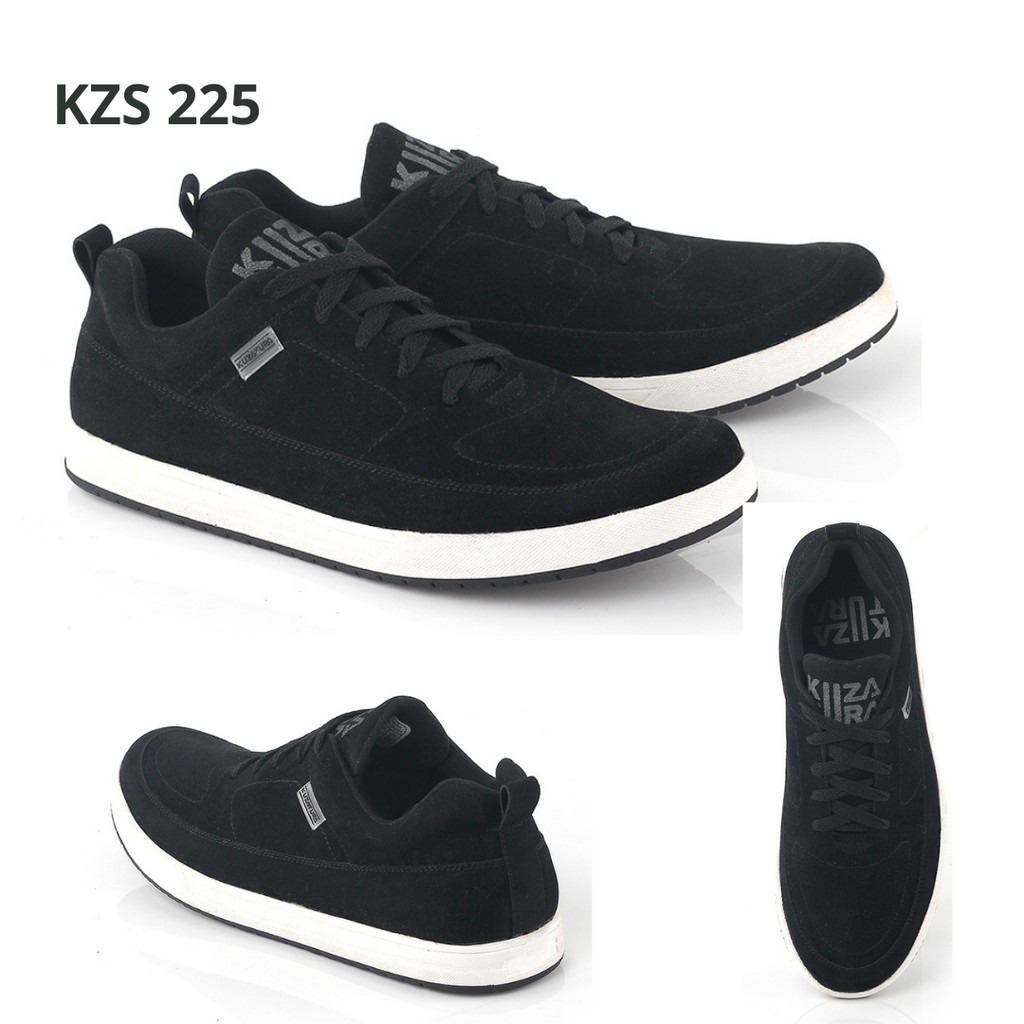 Sepatu Sneakers Kulit Asl Casual Pria Dengan Tali Keren Kuzatura Bandung Original