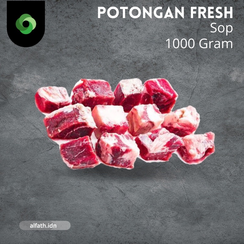 

DAGING SAPI SOP - 1 KG/ POTONGAN FRESH/ IMPORT BEEF