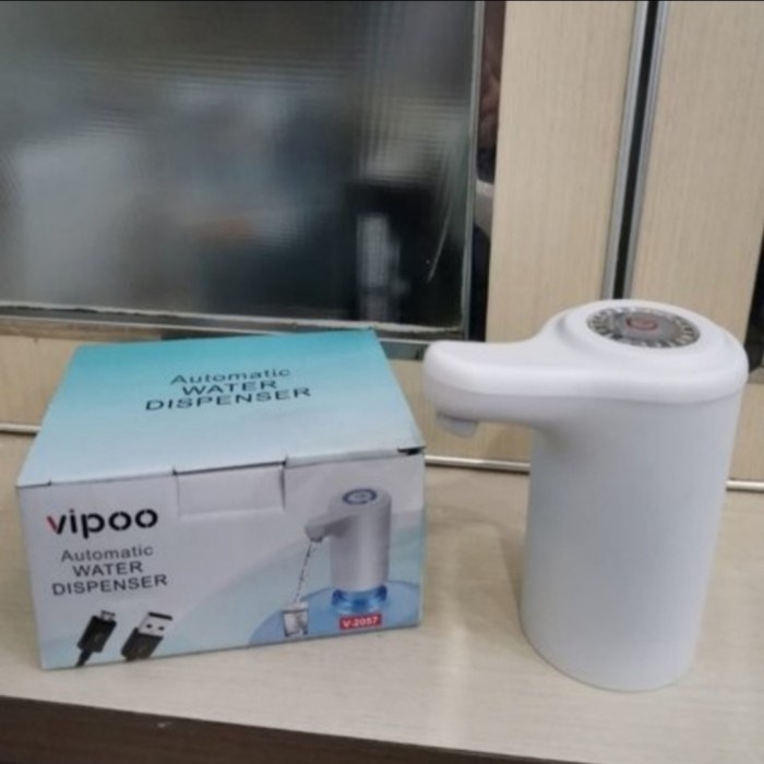 TERBARU Pompa Galon Elektrik Vipoo V 2056 Original Pompa Air Minum Vipoo TERLARIS