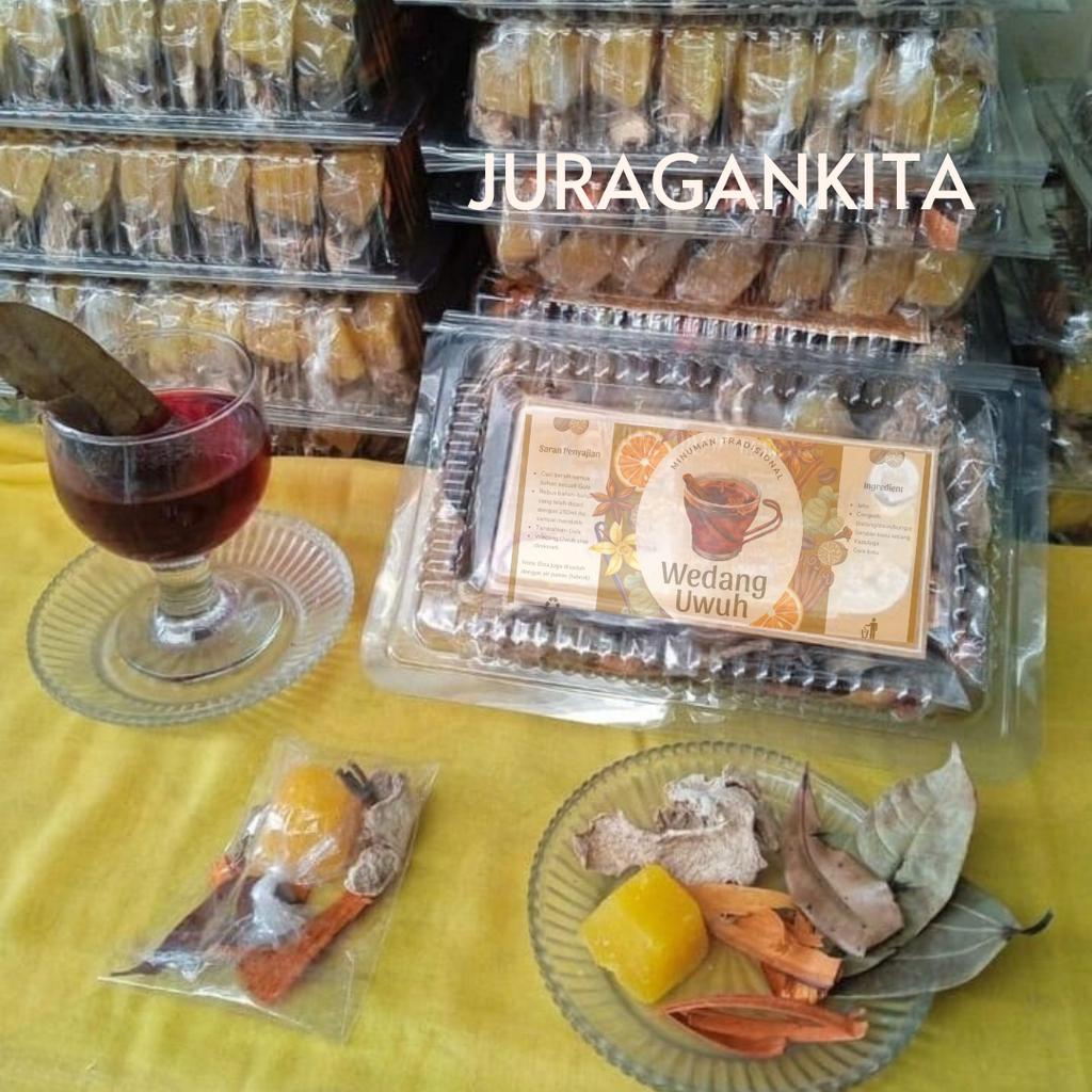 

WEDANG UWUH KHAS JOGJA KOMPLIT REMPAH + GULA BATU tinggal seduh