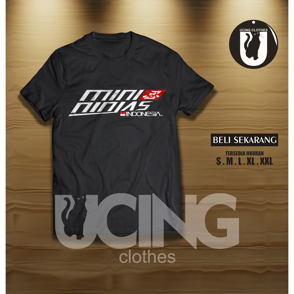 Kaos Baju Motor Kawasaki Ninja Mini Ninjas Kaos Otomotif