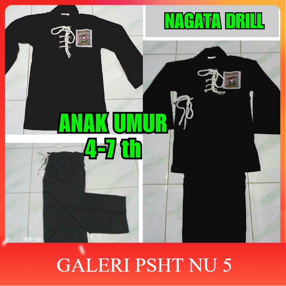 Sakral PSHT Anak anak Baju Silat Anak-Seragam Sakral Anak PSHT