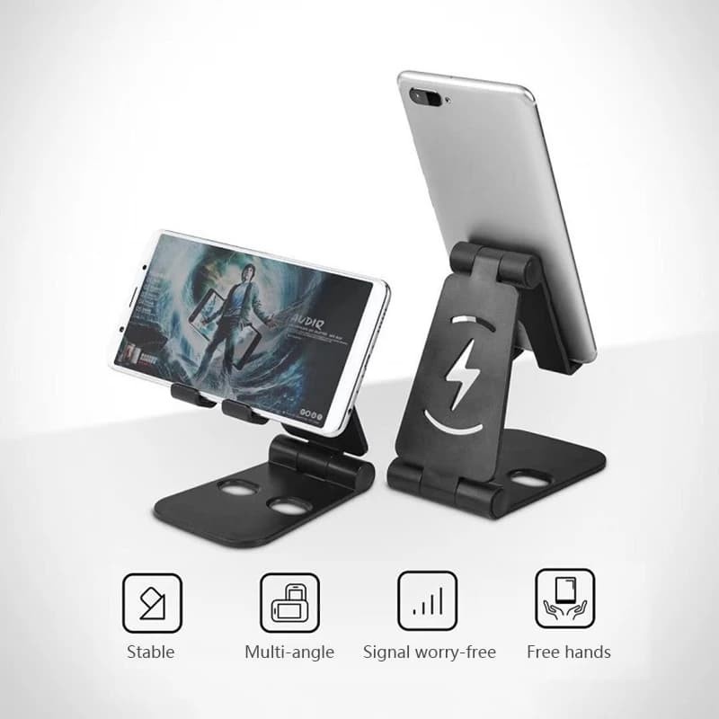 Folding Bracket Phone Holder Stand HP Universal Sandaran Handphone Lipat