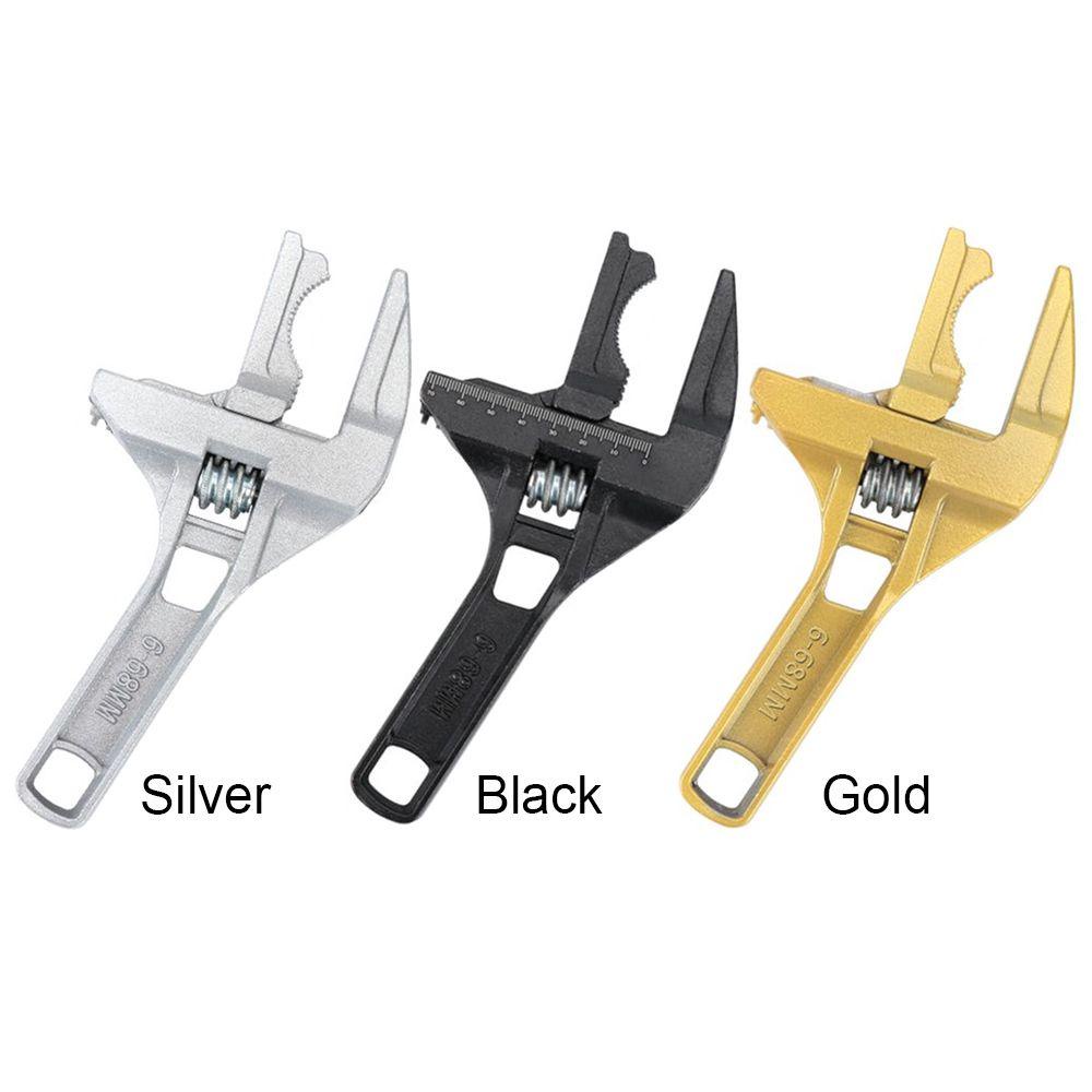 Solighter Adjustable Spanner Rumah Kamar Mandi Hand Tools Nut Key