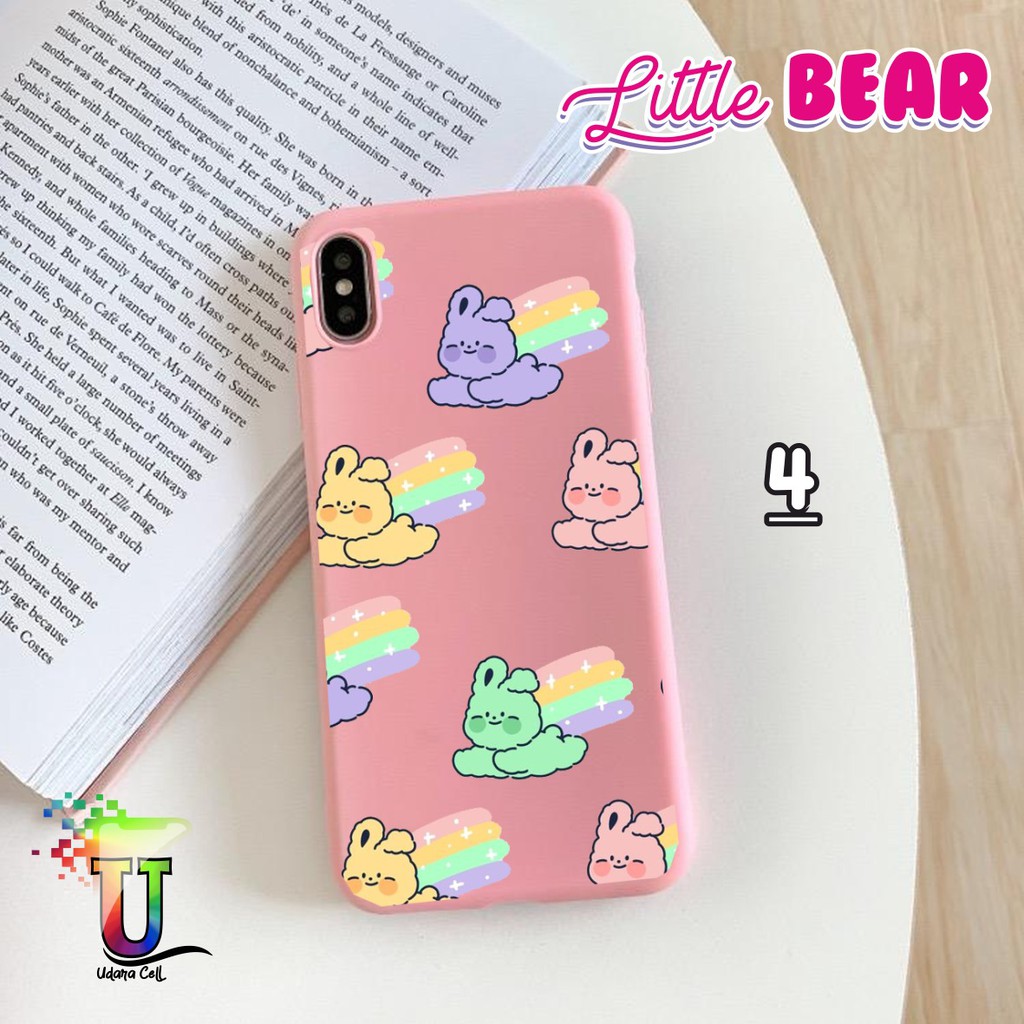 Softcase LITTLE BEAR Samsung A01 M01 A30s A50 A50s A70 A70s M20 M30s M21 M30 M31 A11 M11 UC4355-4