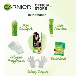  Garnier  Color Naturals Creme Riche Cat  Pewarna Rambut  