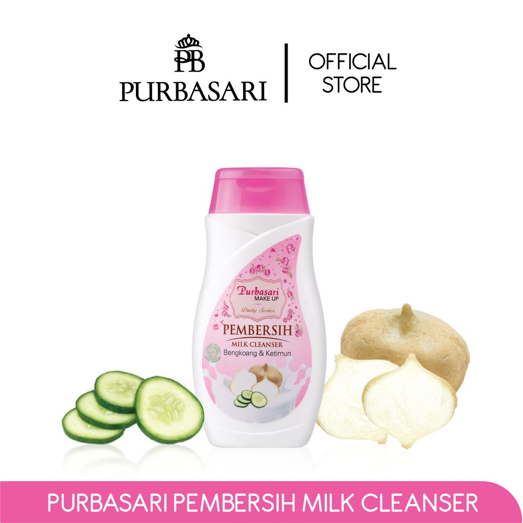 Purbasari Makeup Daily Series Milk Cleanser Bengkoang&amp;Ketimun 100ml