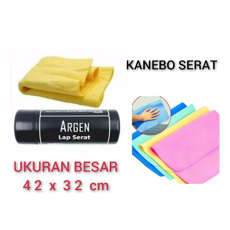 Kanebo  Besar  Kain Lap Chamois Kanebo  Jumbo  Berserat kanebo lap mobil / KANEBO BESAR 43X32 CM / KANEBO BESAR