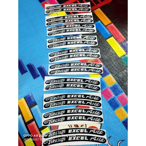Stiker Takasago excel asia