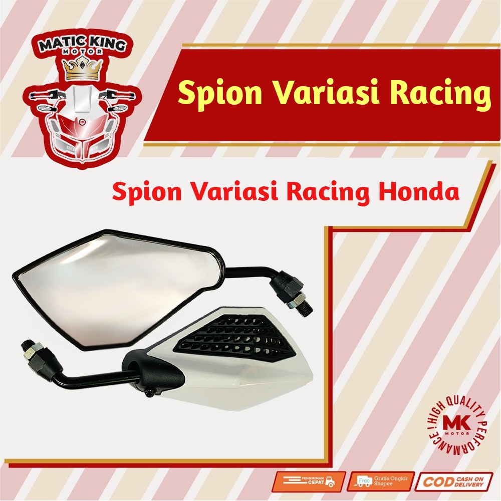 Spion Variasi Racing Honda Beat Vario Scoopy Genio Supra Karisma Karbu Fi ESP 01