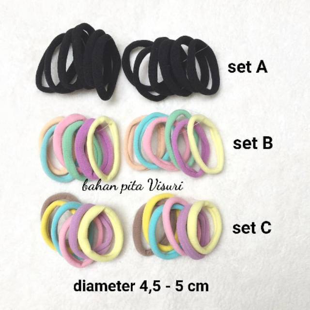 Karet Nylon Polos 4,5 -5 cm