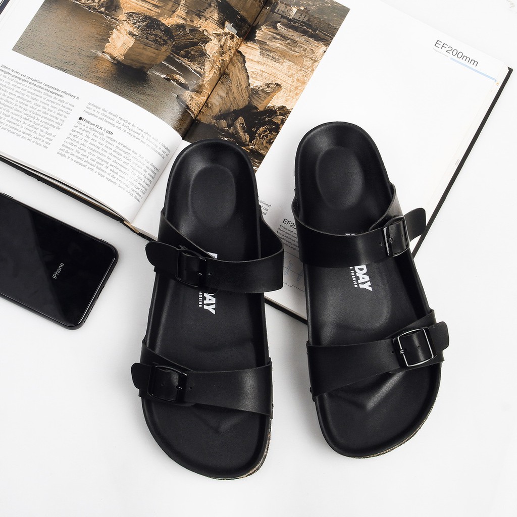 SILVA BLACK |ManNeedMe x Monday| Sandal Jepit Pria Casual ORIGINAL