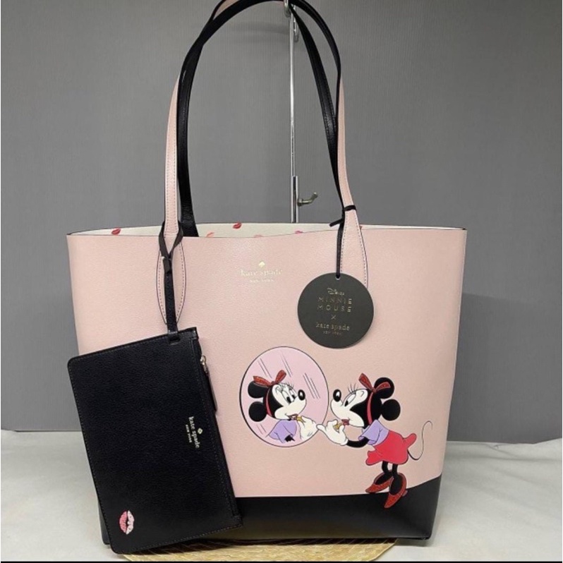 TAS KS DISNEY NY MINNIE MOUSE REVERSIBLE TOTE BAG