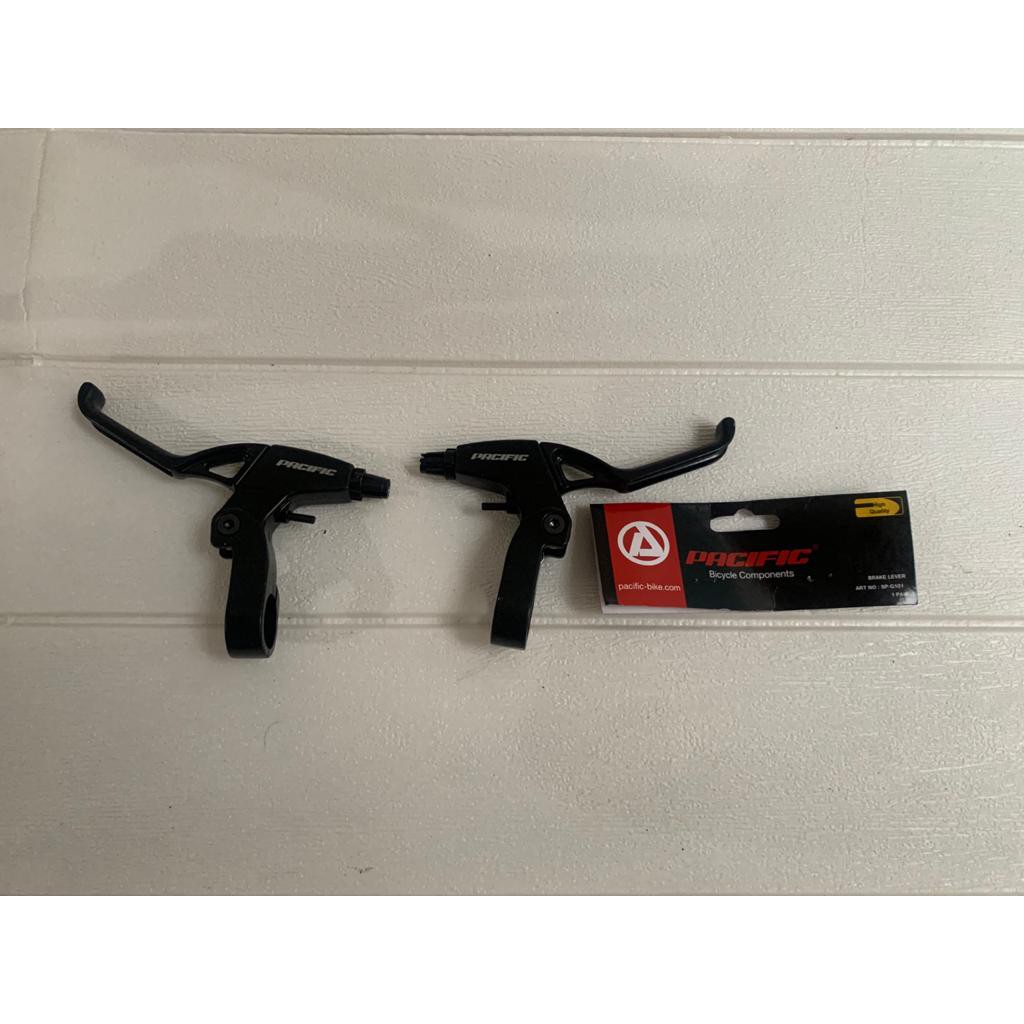 TERMURAH!!! Handle Rem Sepeda / PACIFIC Hitam / Setengah Alloy &amp; Full Alloy / Realpict