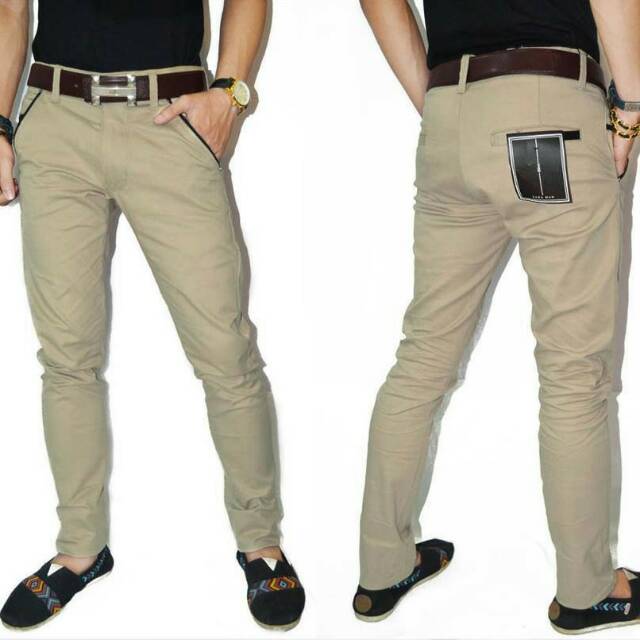 celana panjang cream