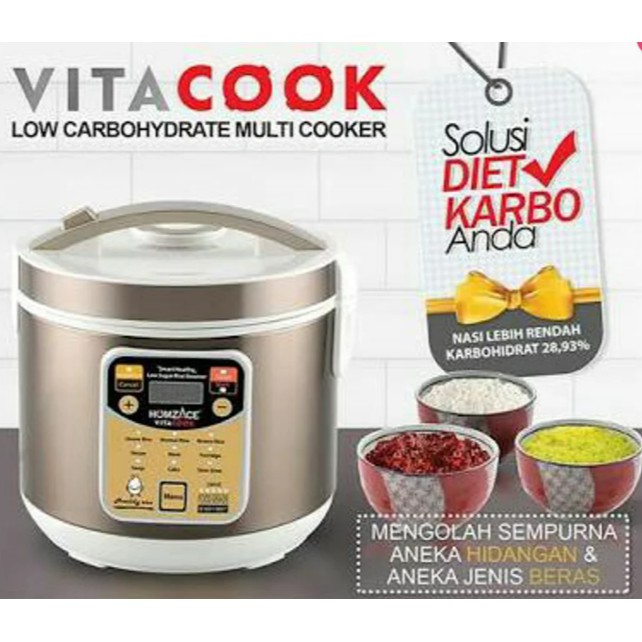TERLARIS       Promo  Vitacook - Vita Cook Multi Cooker Alat Masak Multi Fungsi        stok