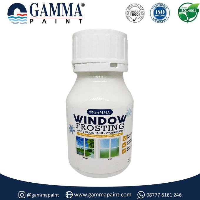 

Ready Stok! Window Frosting - Cat Kaca Transparan Doff - White Murah
