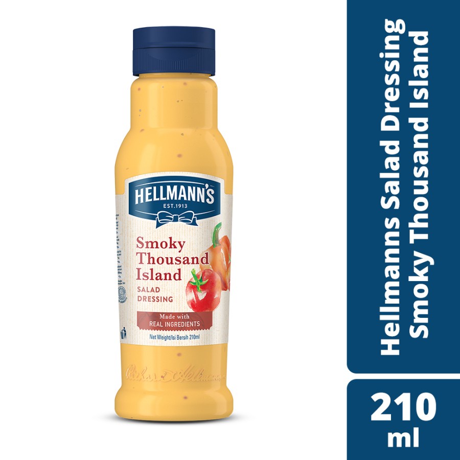 

Hellmanns Thousand Island 210ml | sauce | dressing | salad