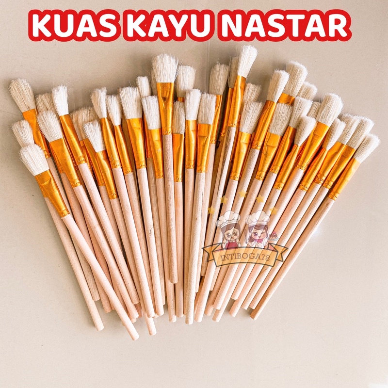 

KUAS KAYU NASTAR / pcs