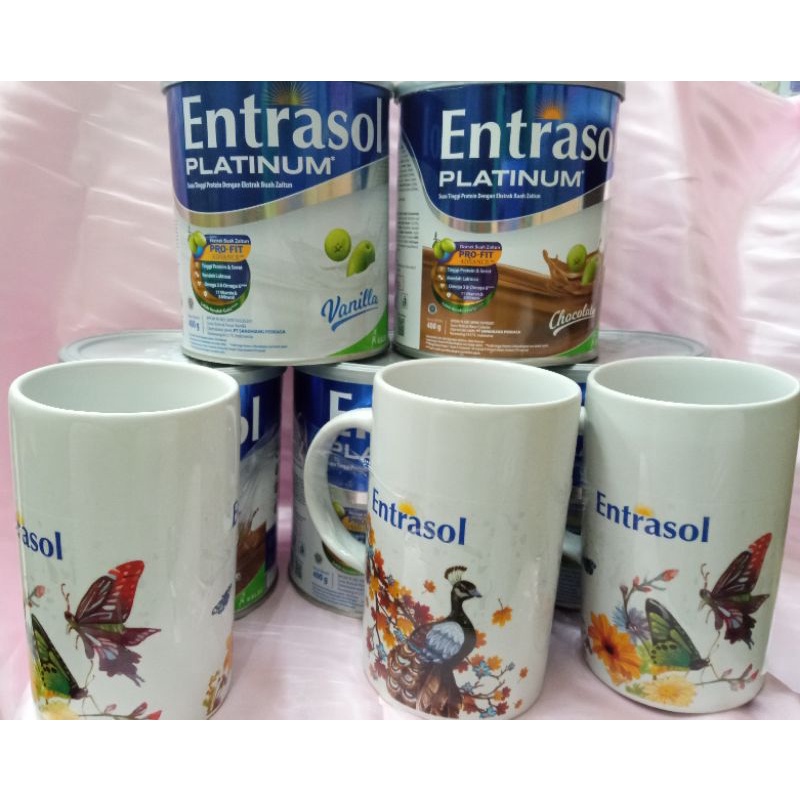 

ENTRASOL PLATINUM VANILA / COKLAT 400GR FREE GIF