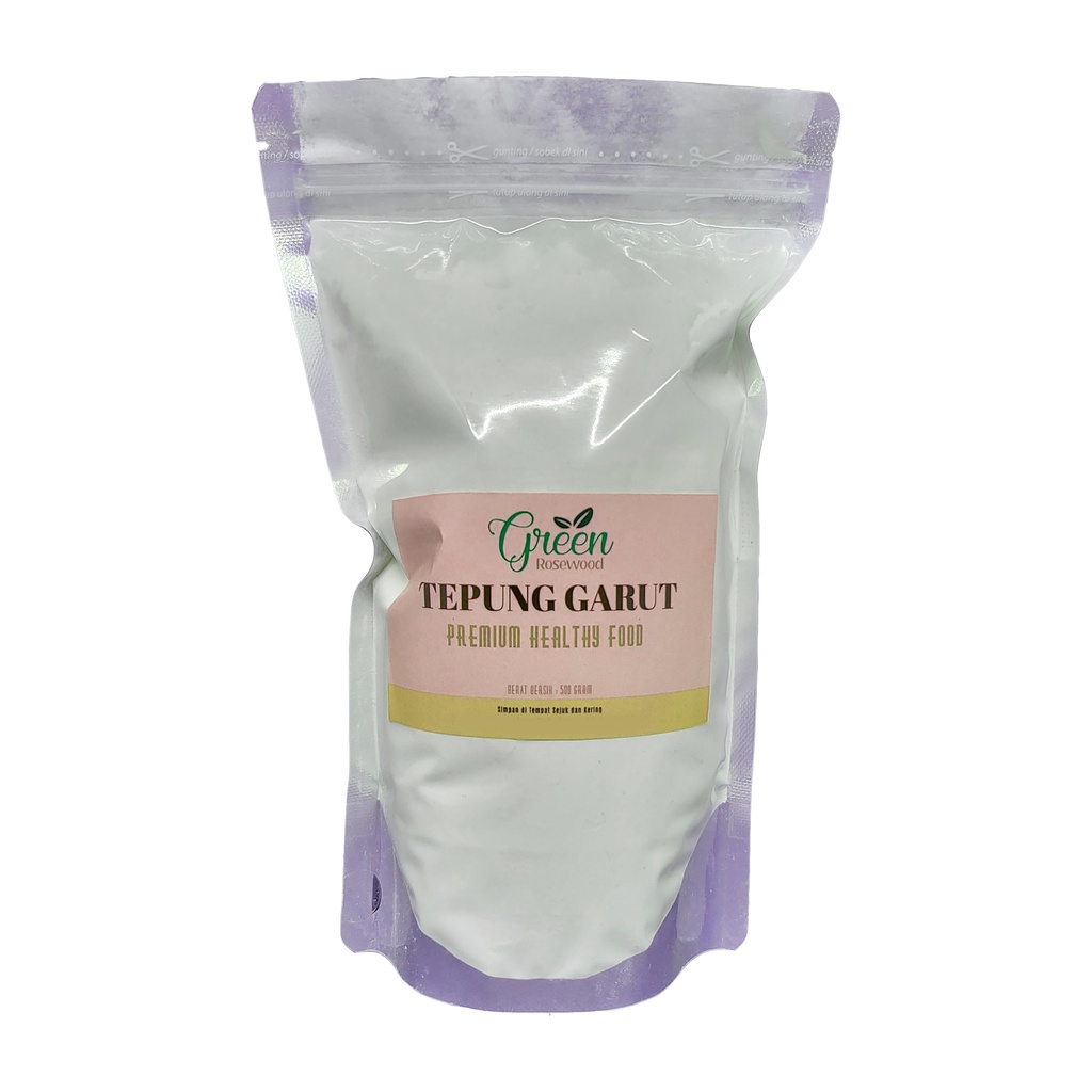

TEPUNG GARUT 500 GRAM PREMIUM ASLI 100% - PATI ASAM LAMBUNG - ANGKRIK