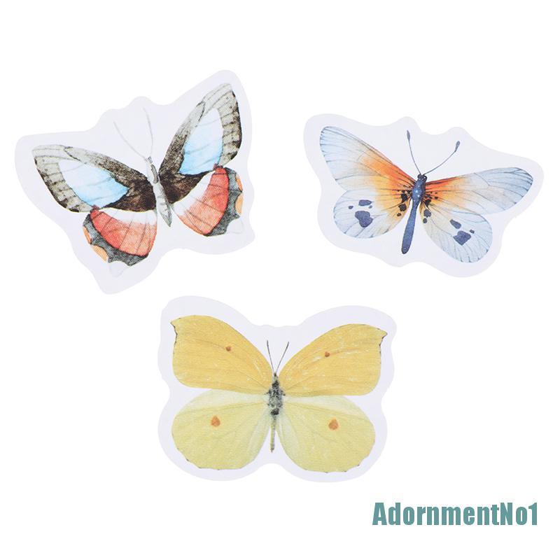 (AdornmentNo1) 46pcs / set Stiker Butterfly Story Untuk Dekorasi Scrapbook / Album / Diary DIY