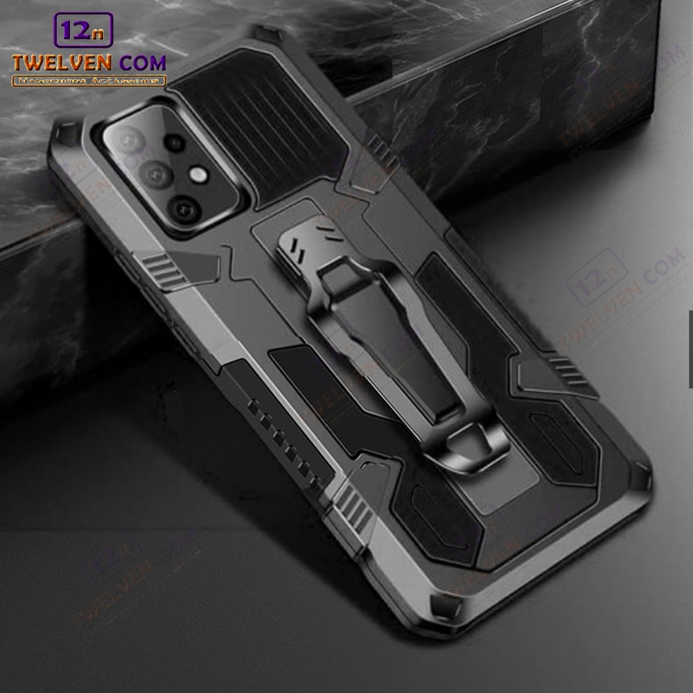 Case Shockproof Samsung A72 4G / 5G Armor Hardcase Stand Clip