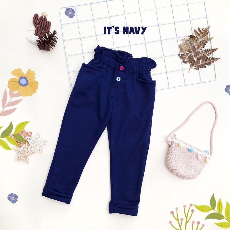 Lolly Pants Celana Panjang Anak Cewek Size SML XL XXL Untuk Anak Usia 1 sd 7 Tahun Celana Anak Cewek