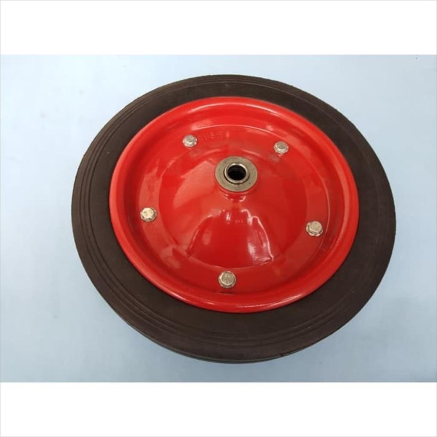 Roda gerobak sorong/ ban gerobak sorong biru/ roda ban mati 12"