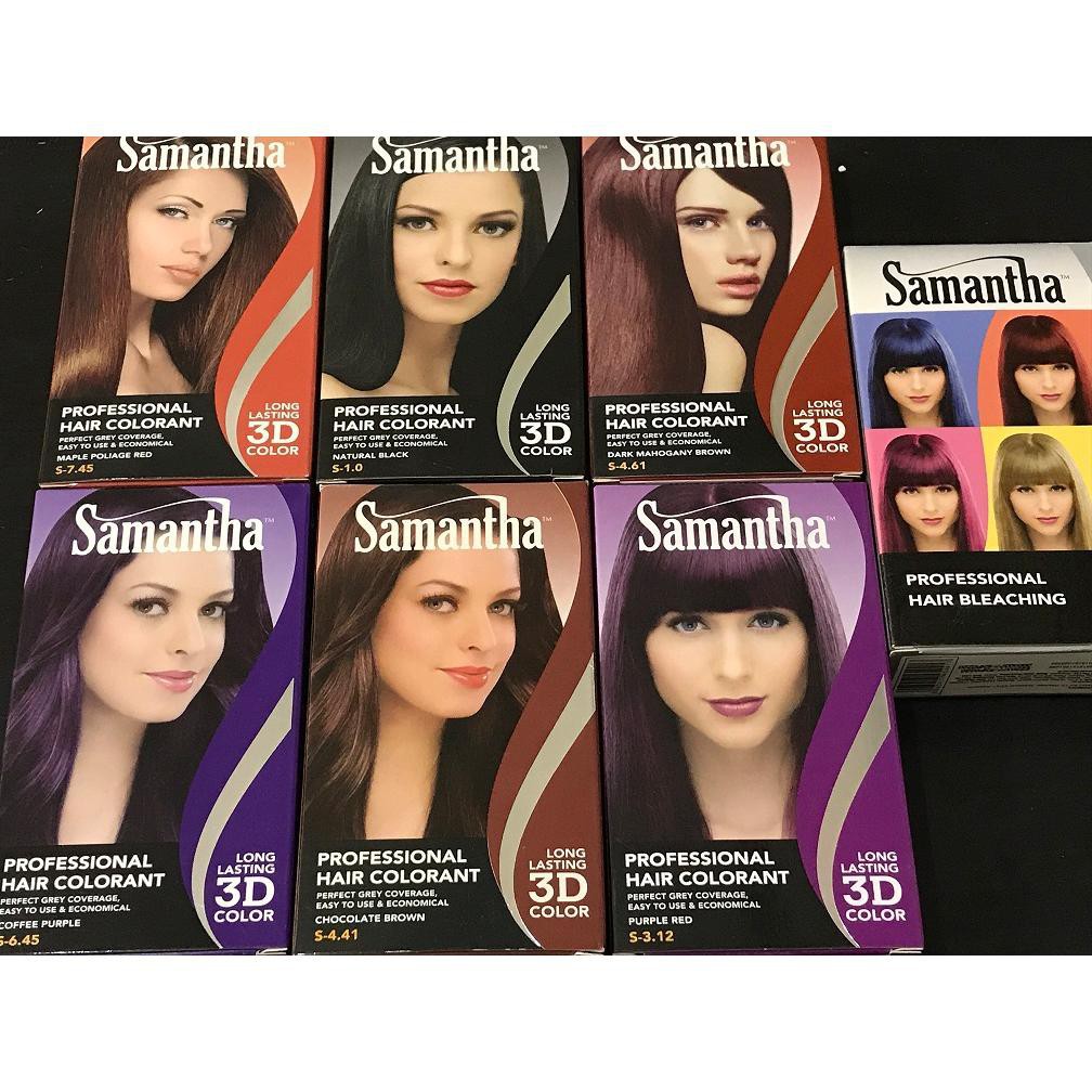 SAMANTHA HAIR COLOR 3D 25gr / PEWARNA RAMBUT SAMANTHA Terlaris