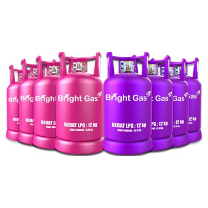 Jual Tabung Gas Lpg Bright Gas Elpiji 12 Kg Isi Resmi Pertamina Indonesiashopee Indonesia 