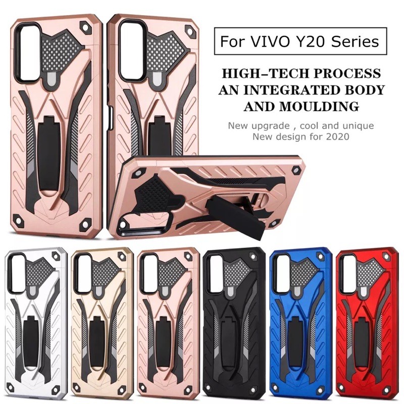 case VIVO Y11 Y12 Y12i Y15 Y17 Y19 Y20 Y20i Y20S Y30 Y30i Y50 HardCase Robot Phantom Standing Transf