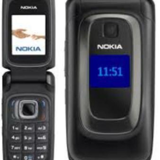 Handphone NOKIA flip 6085 / HP jadul NOKIA