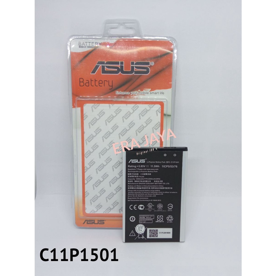 ASUS Battery C11P1501 Batre Baterai Original Hp Asus Zenfone 2 Laser 5.5 inch Z011DD Z011D Z00TD ZE6