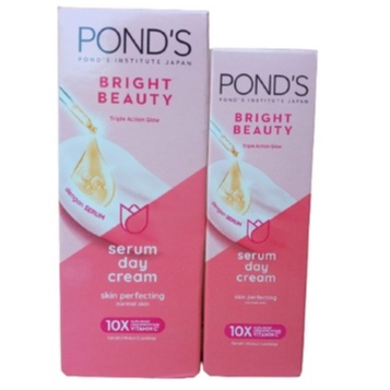 Ponds Bright Beauty Serum Day Cream 20gr &amp; 40gr (Super Promo)