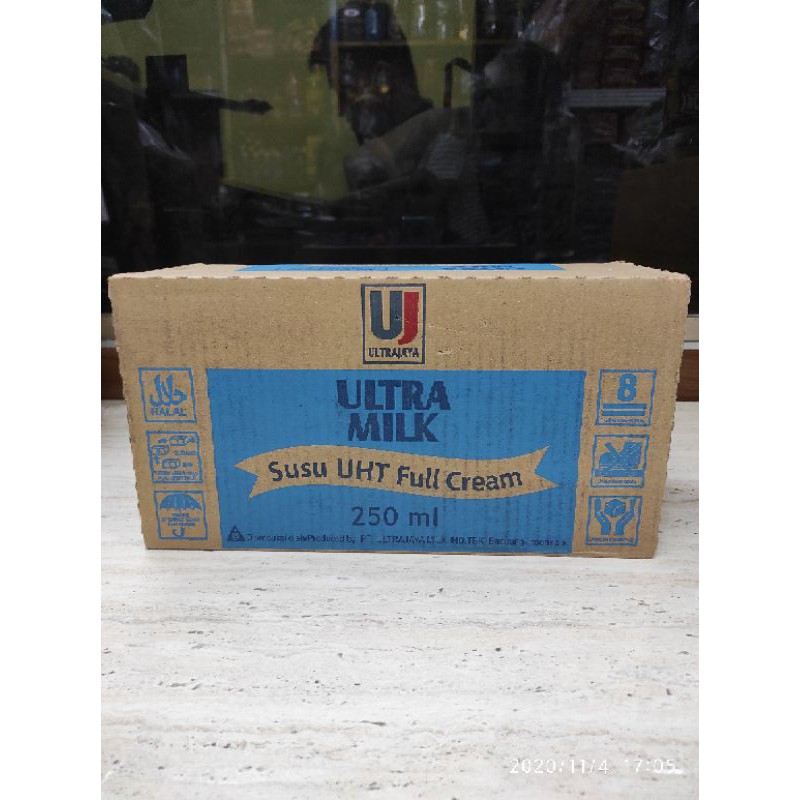 Susu Ultra 250 ml (1 dus isi 24 pcs)