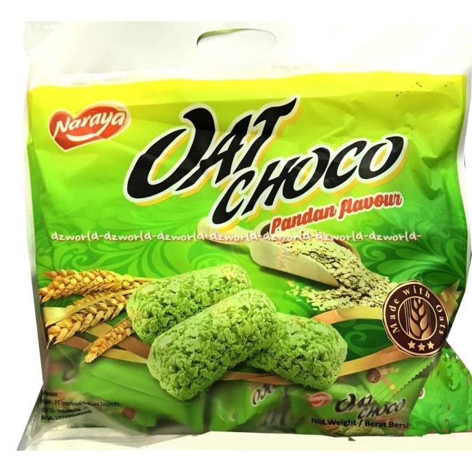 

Cuci Gudang Awal Tahun Naraya Oat Choco Pandan 400gr (isi 40 pcs) Cuci Gudang Awal Tahun