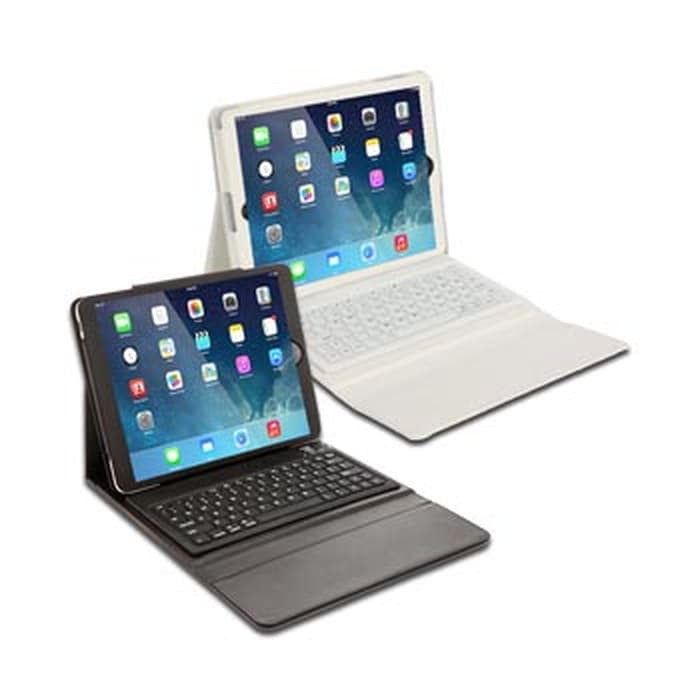 IPad Air 1 A1474 A1475 A1476 A1484 Wireless Keyboard Leather Flip Book Case Casing Cover