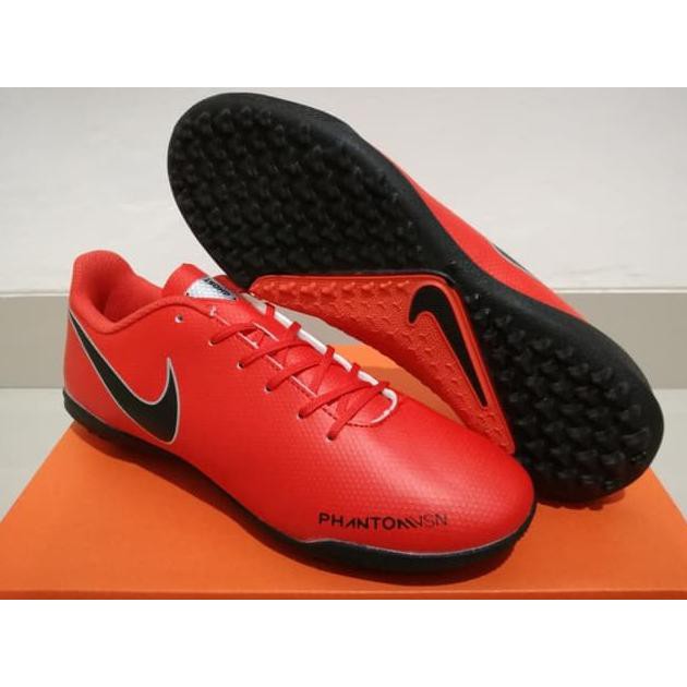 FUTSAL SHOES ORIGINAL GRADE SEPATU FUTSAL NIKE PHANTOM VSN ACADEMY RED LIMIT - TURF KUALITAS PREMIUM