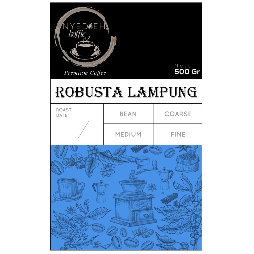 

KOPI ROBUSTA LAMPUNG 500 GRAM GR