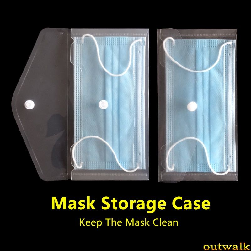 Case Holder Penyimpanan Masker Portabel Anti Debu