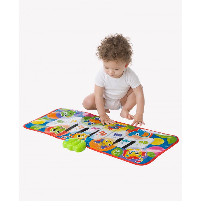 Playgro Baby Jumbo Jungle Musical Pianot Mat - Mainan Piano Matras Jumbo Anak 6m+