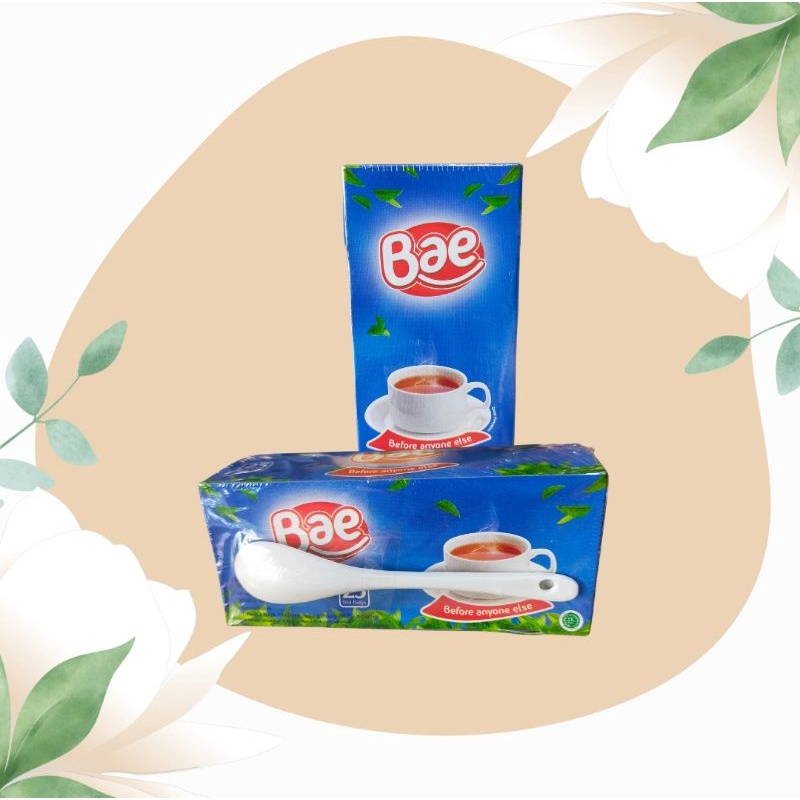 

bundling teh celup Bae isi 25 + sendok teh keramik