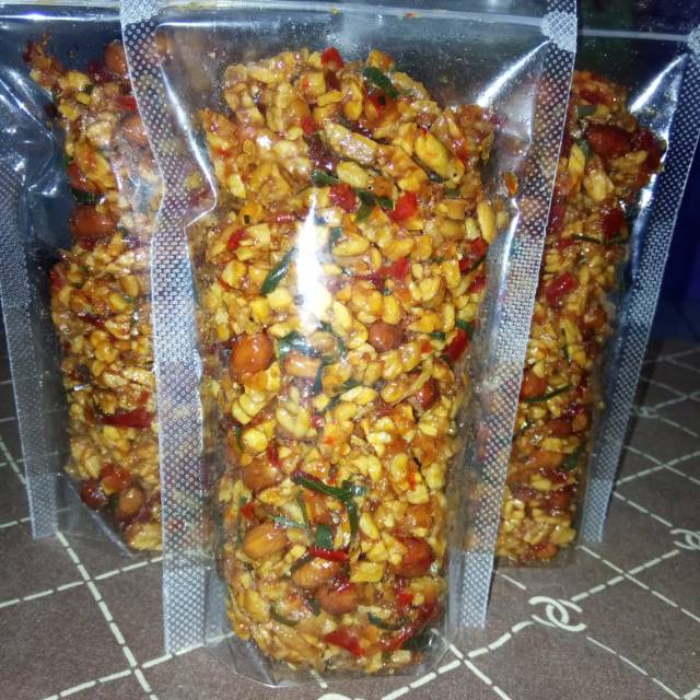 

Kering tempe kacang teri