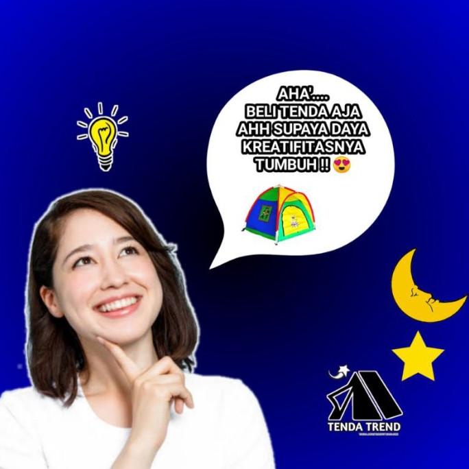 Outdoor Karakter Tenda Perempuan Dan 140X140 Ukuran Laki Anak Jumbo Ma Mbakdriana