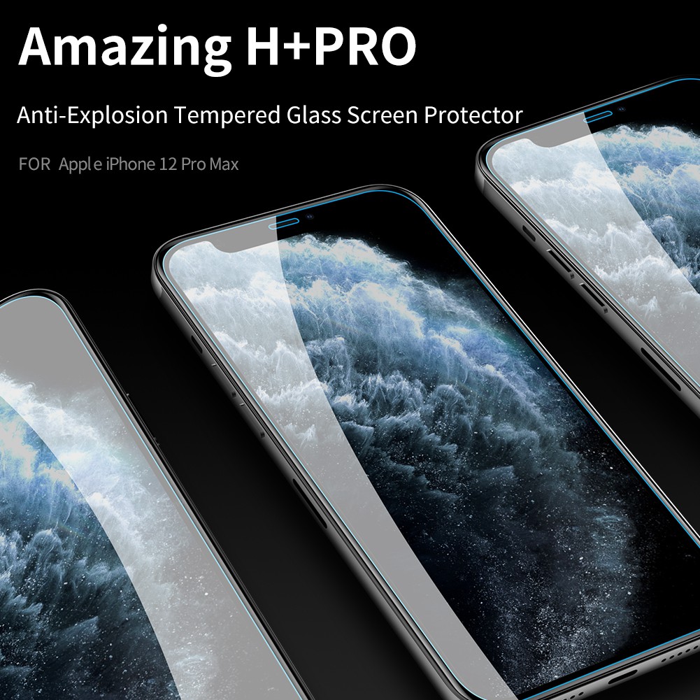 Tempered Glass Apple iPhone 12 Pro Max 6.7 Nillkin Amazing H+ Pro Original